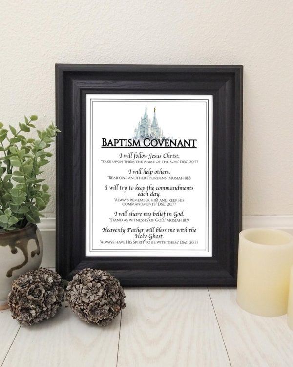 baptism covenant printable