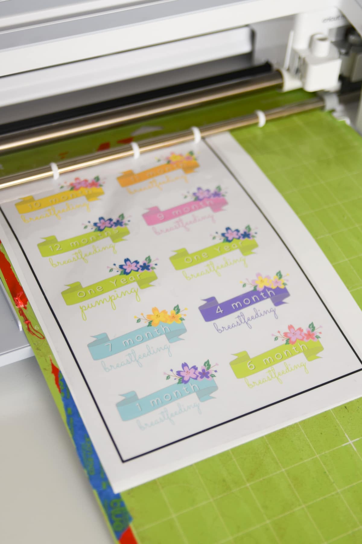 How to Make Stickers with Cricut Print then Cut
