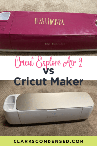 cricut maker vs explore air 2