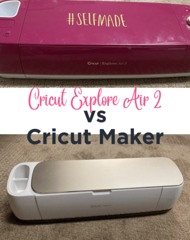 cricut maker vs explore air 2