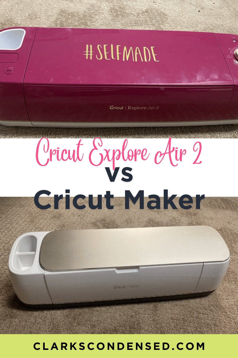 CRICUT EXPLORE AIR 2 VS CRICUT EXPLORE AIR