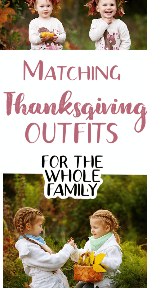 Matching Thanksgiving Outfits for the Whole Family 