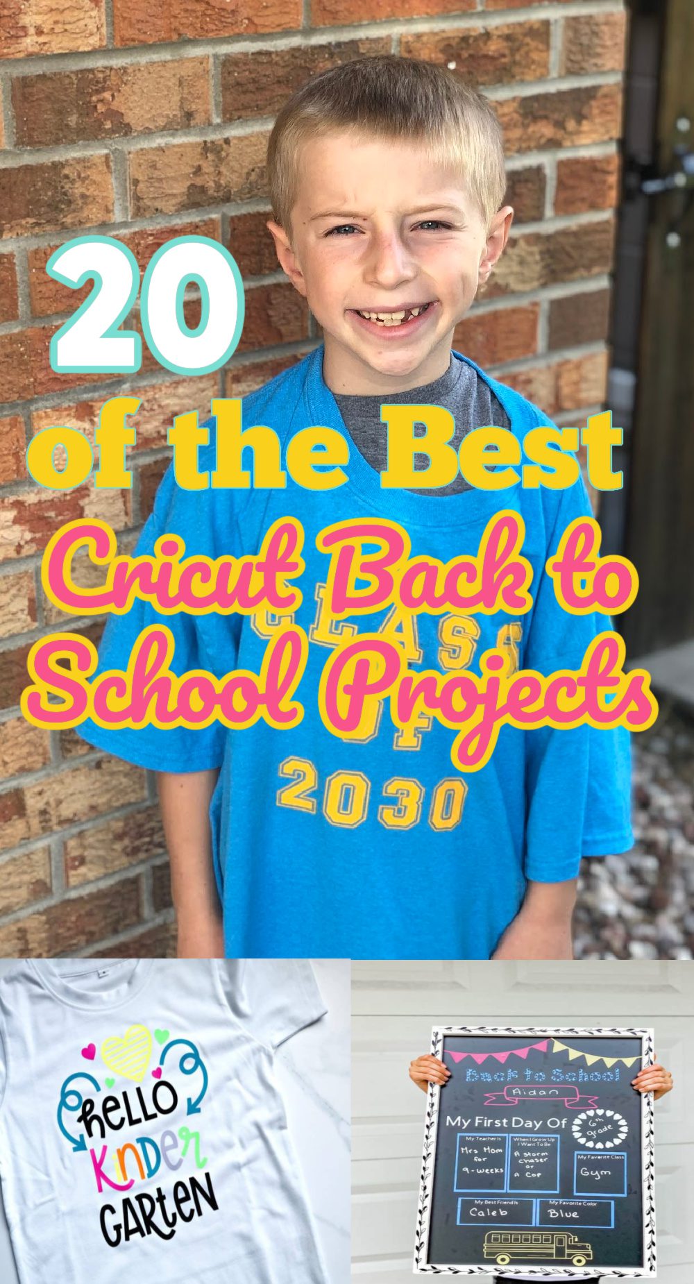 cricut back to school ideas