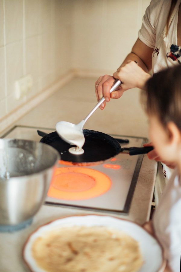 Pancake in a pan