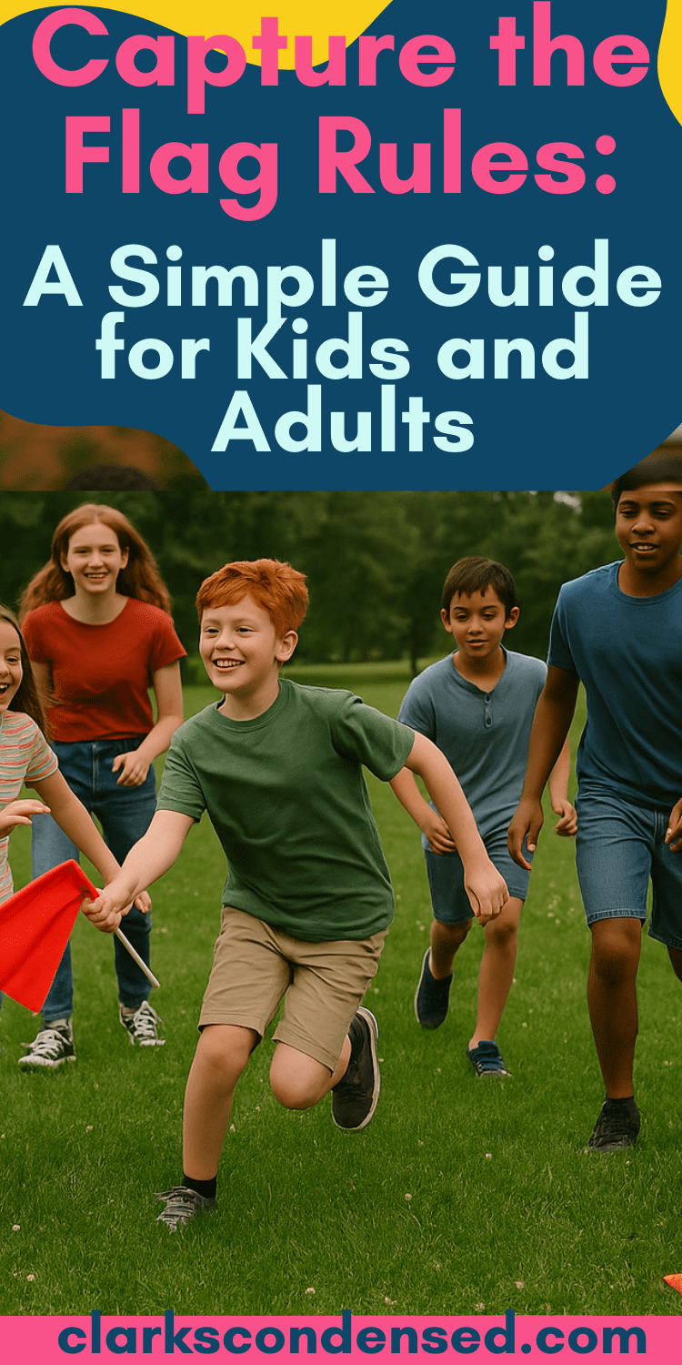 Capture the Flag Rules: A Simple Guide for Kids and Adults